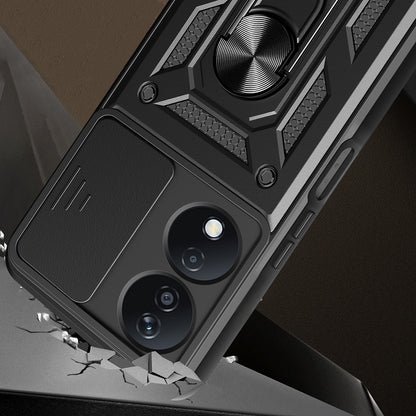 Husa pentru Honor X7b 5G / 90 Smart / X7b 4G, Techsuit, CamShield, Verde