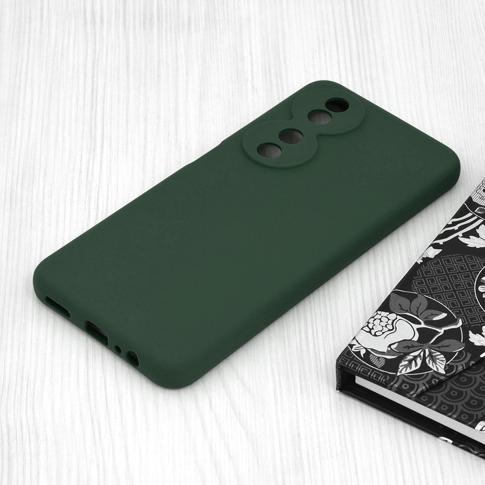 Husa pentru Honor X7b 5G / 90 Smart / X7b 4G, Techsuit, Soft Edge, Verde Inchis