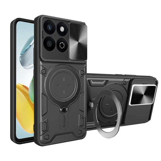 Husa pentru Honor X7c / 200 Smart, Techsuit, CamGuard Pro, Neagra