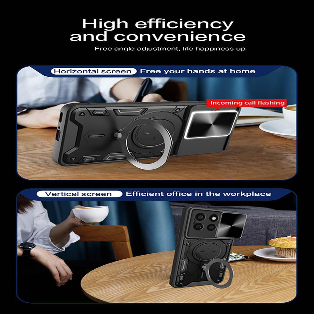 Husa pentru Honor X8c, Techsuit, CamGuard Pro, Albastra