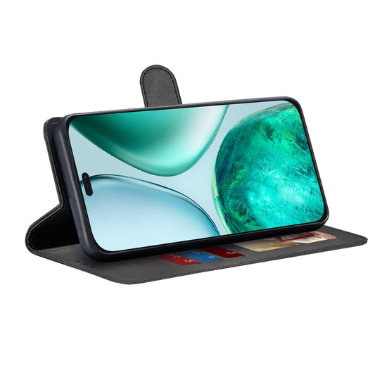 Husa pentru Honor X8c, Techsuit, Diary Book, Neagra