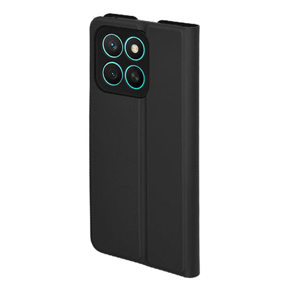 Husa pentru Honor X8c, Techsuit, Magskin Book, Neagra