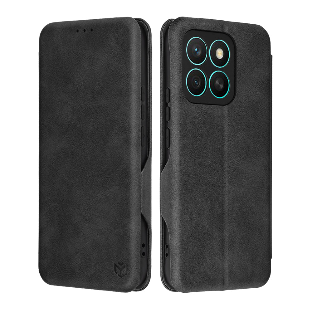 Husa pentru Honor X8c, Techsuit, Safe Wallet Plus, Neagra
