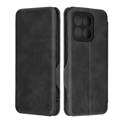 Husa pentru Honor X8c, Techsuit, Safe Wallet Plus, Neagra