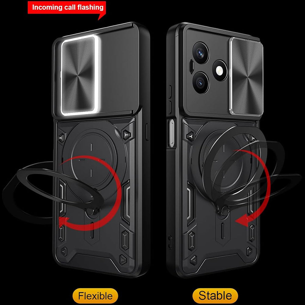 Husa pentru Honor X8d, Techsuit, CamGuard Pro, Albastra