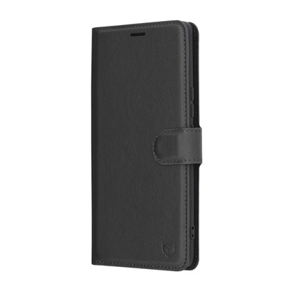 Husa pentru Honor X9c / Magic7 Lite, Techsuit, Leather Folio, Neagra