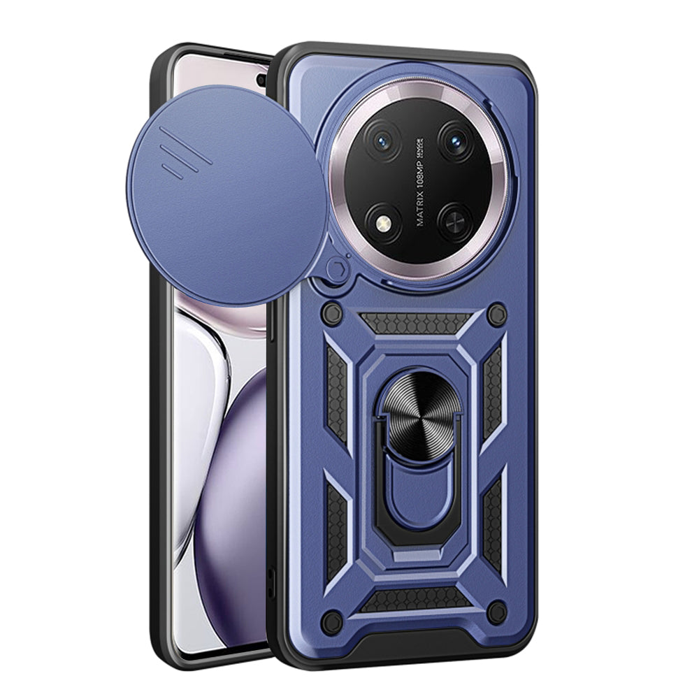 Husa pentru Honor X9c / Magic7 Lite, Techsuit, CamShield, Albastra