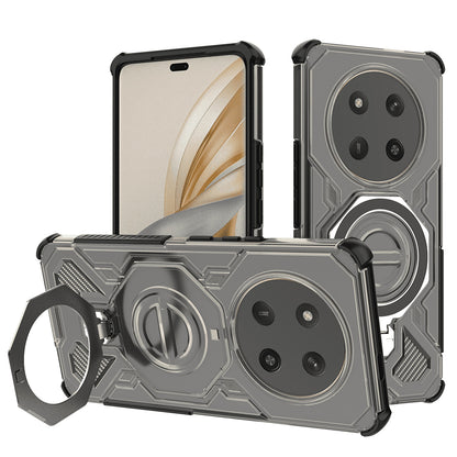 Husa pentru Honor X9c / Magic7 Lite, Techsuit, Carbon Shield Pro, Fumurie