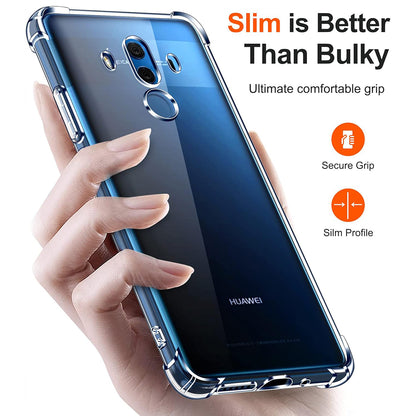 Husa pentru Huawei Mate 10 Pro, Techsuit, Shockproof Clear, Transparenta