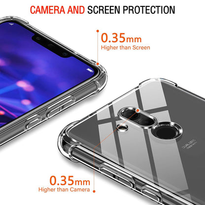 Husa pentru Huawei Mate 20 Lite, Techsuit, Shockproof Clear, Transparenta