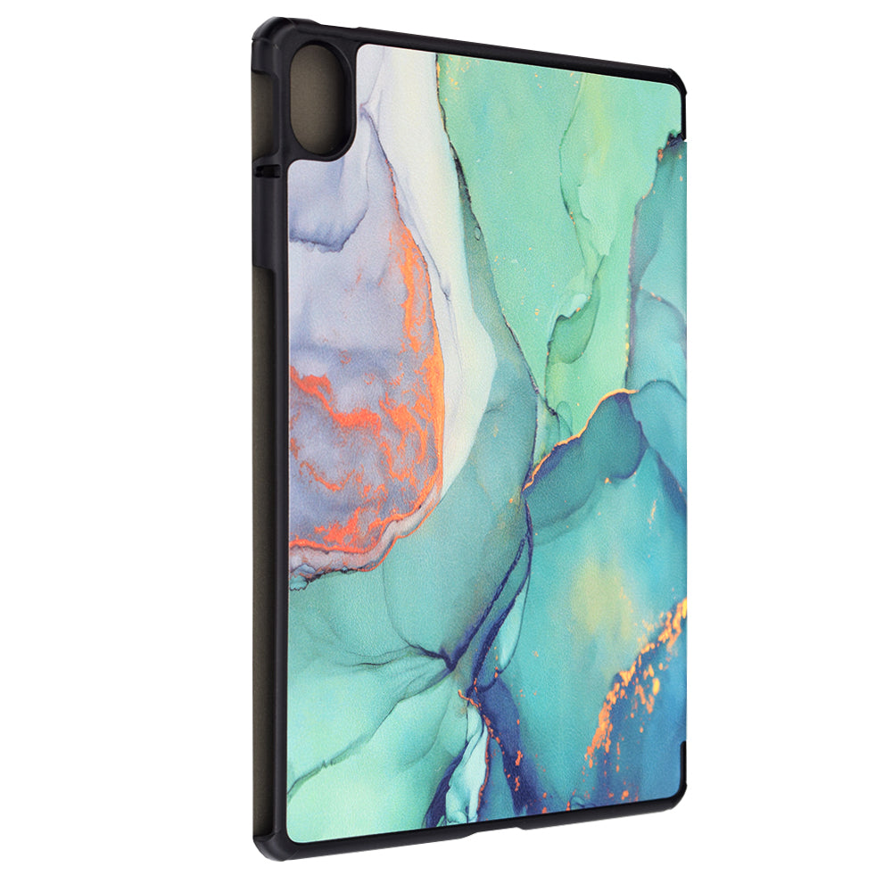Husa pentru Huawei MatePad 11.5 (2025), Techsuit, FoldPro Green Time, Multicolor