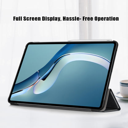 Husa pentru Huawei MatePad Pro 12.6 (2021), Techsuit, FoldPro, Neagra