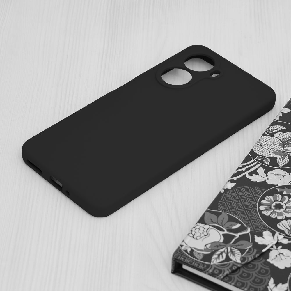 Husa pentru Huawei nova 10 SE, Techsuit, Soft Edge, Neagra