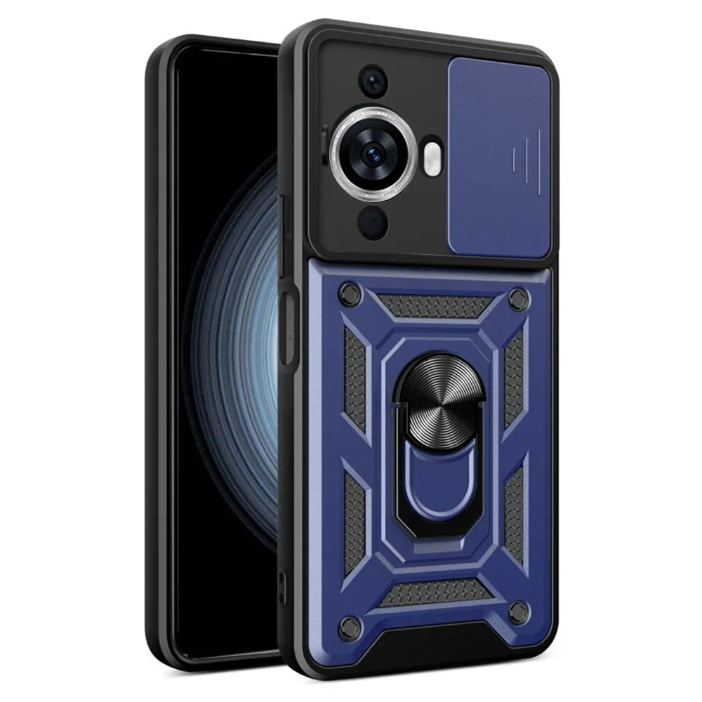 Husa pentru Huawei nova 12s / nova 11, Techsuit, CamShield, Albastra