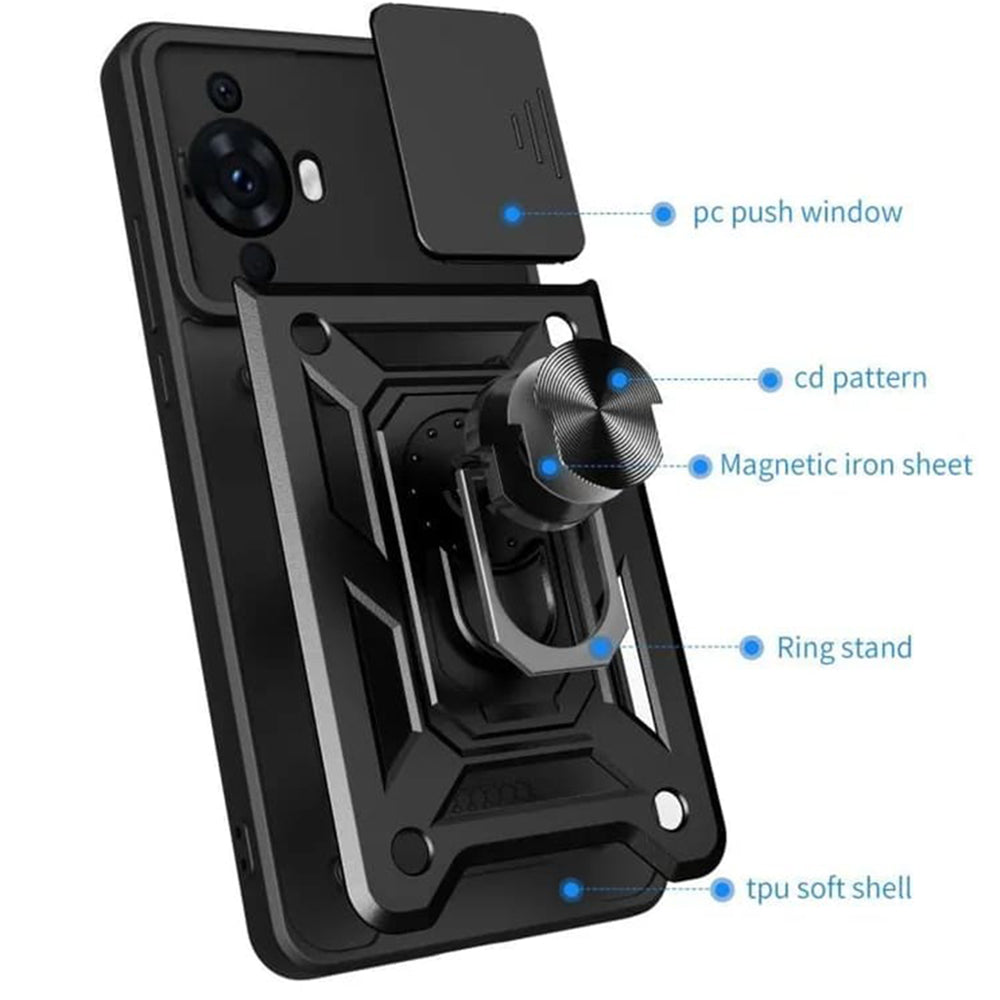 Husa pentru Huawei nova 12s / nova 11, Techsuit, CamShield, Roz