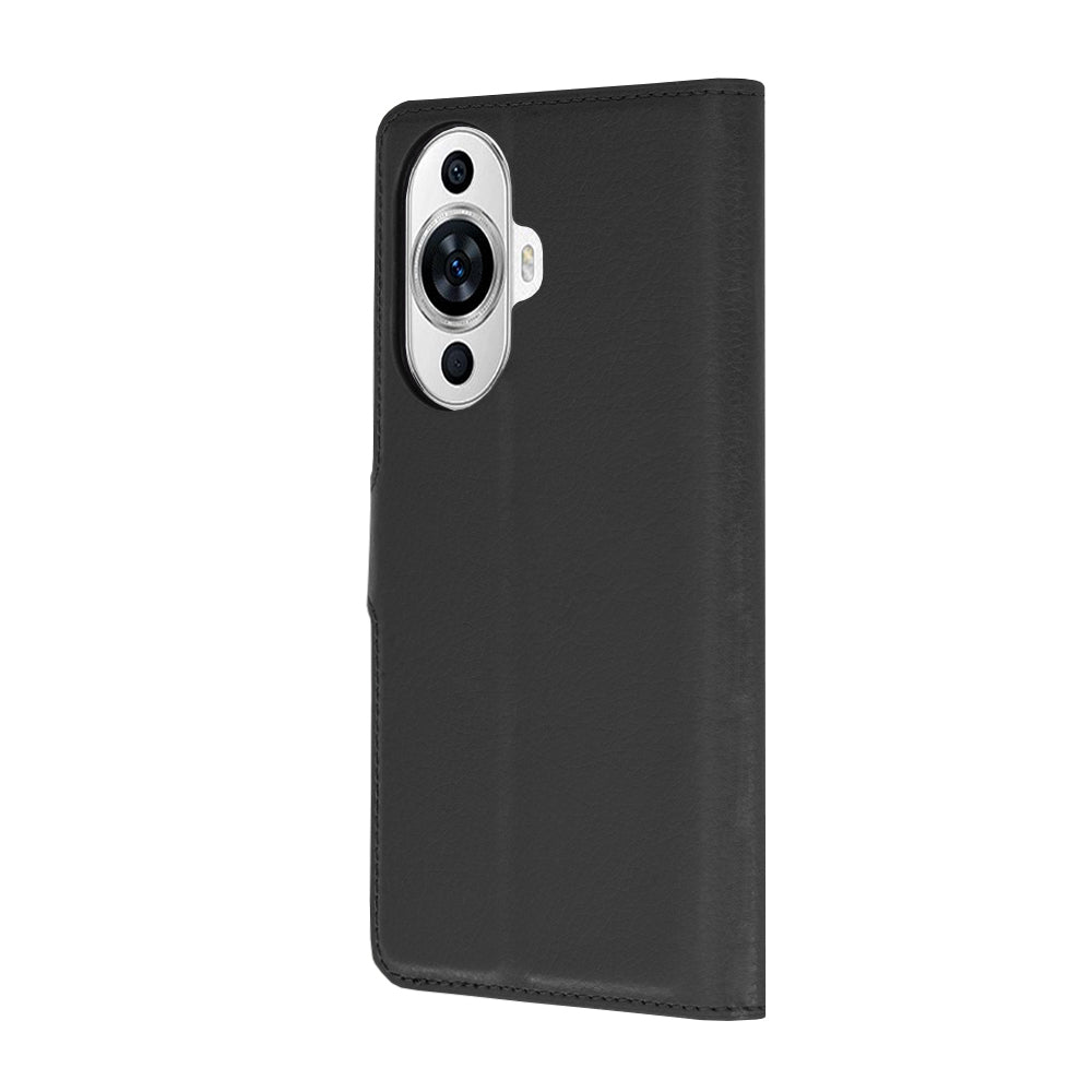 Husa pentru Huawei nova 12s / nova 11, Techsuit, Leather Folio, Neagra