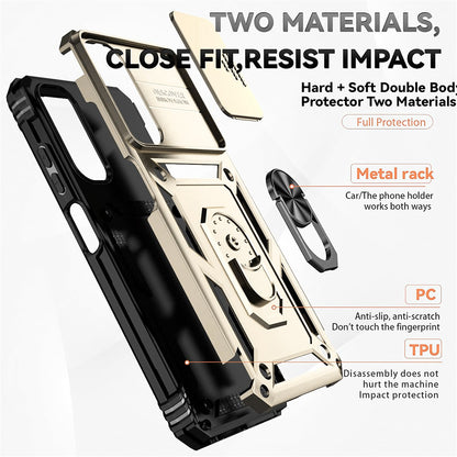 Husa pentru Huawei nova 13 Pro, Techsuit, CamShield, Aurie
