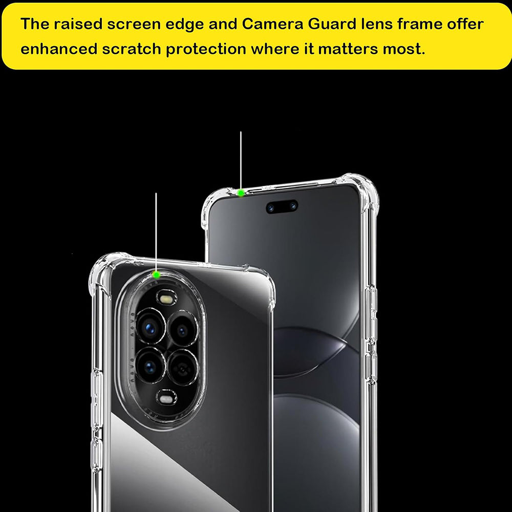 Husa pentru Huawei nova 13 Pro, Techsuit, Shockproof Clear, Transparenta