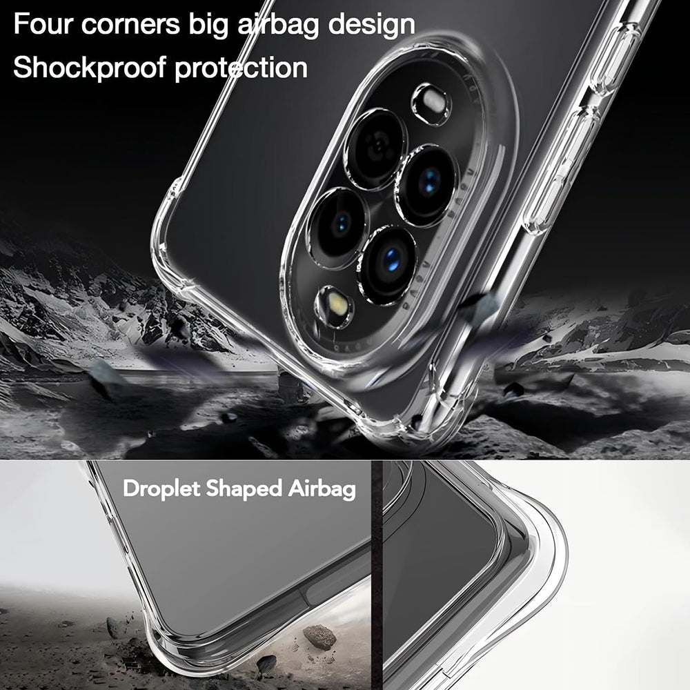 Husa pentru Huawei nova 13 Pro, Techsuit, Shockproof Clear, Transparenta