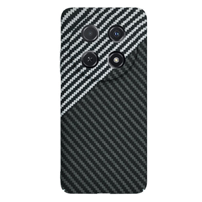 Husa pentru Huawei nova 13i / nova 12i, Techsuit, Carbonite FiberShell, Neagra Gri
