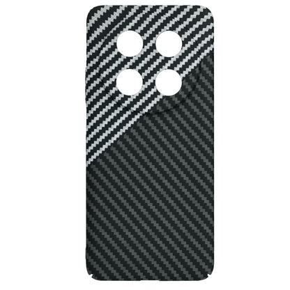 Husa pentru Huawei nova 13i / nova 12i, Techsuit, Carbonite FiberShell, Neagra Gri