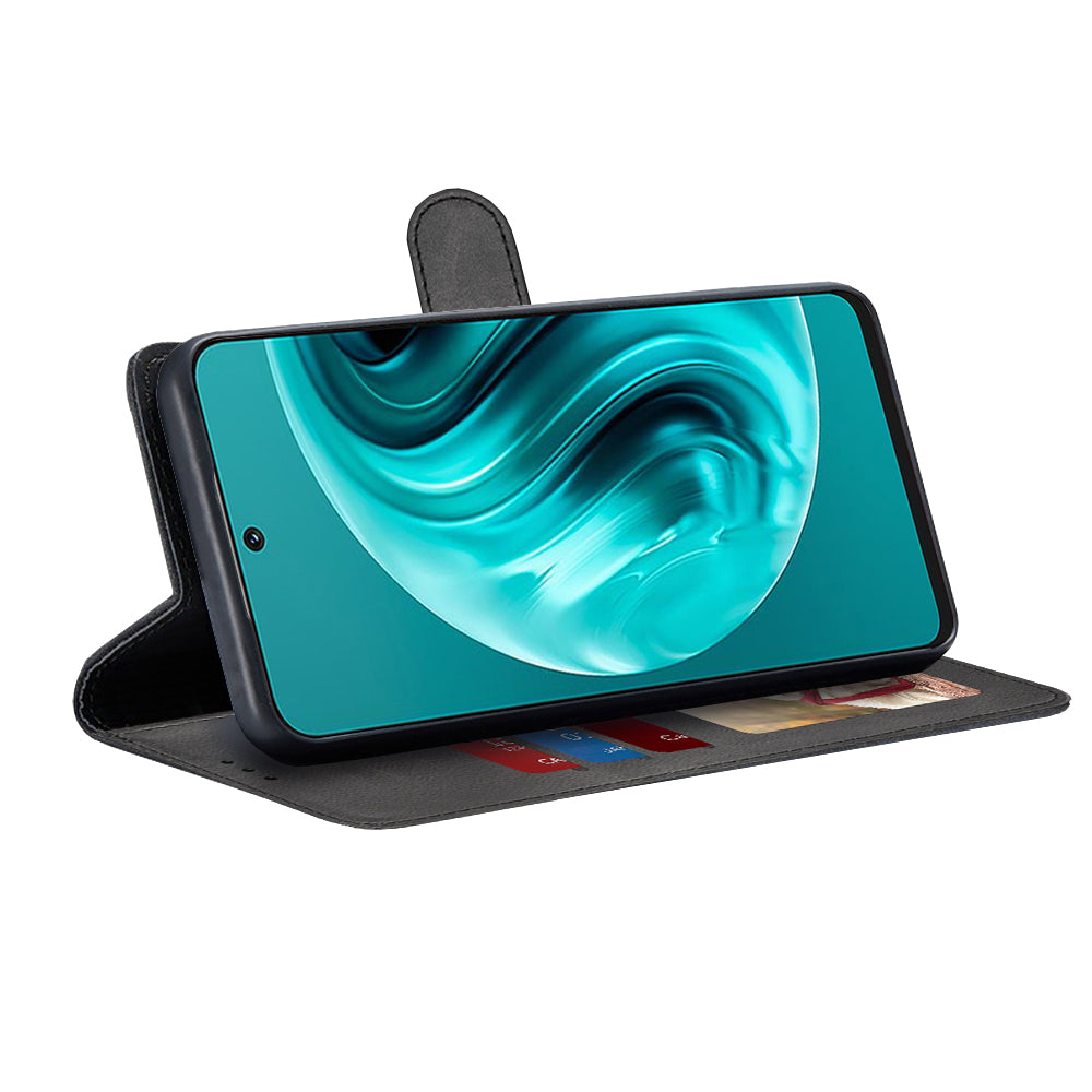Husa pentru Huawei nova 13i / nova 12i, Techsuit, Diary Book, Neagra