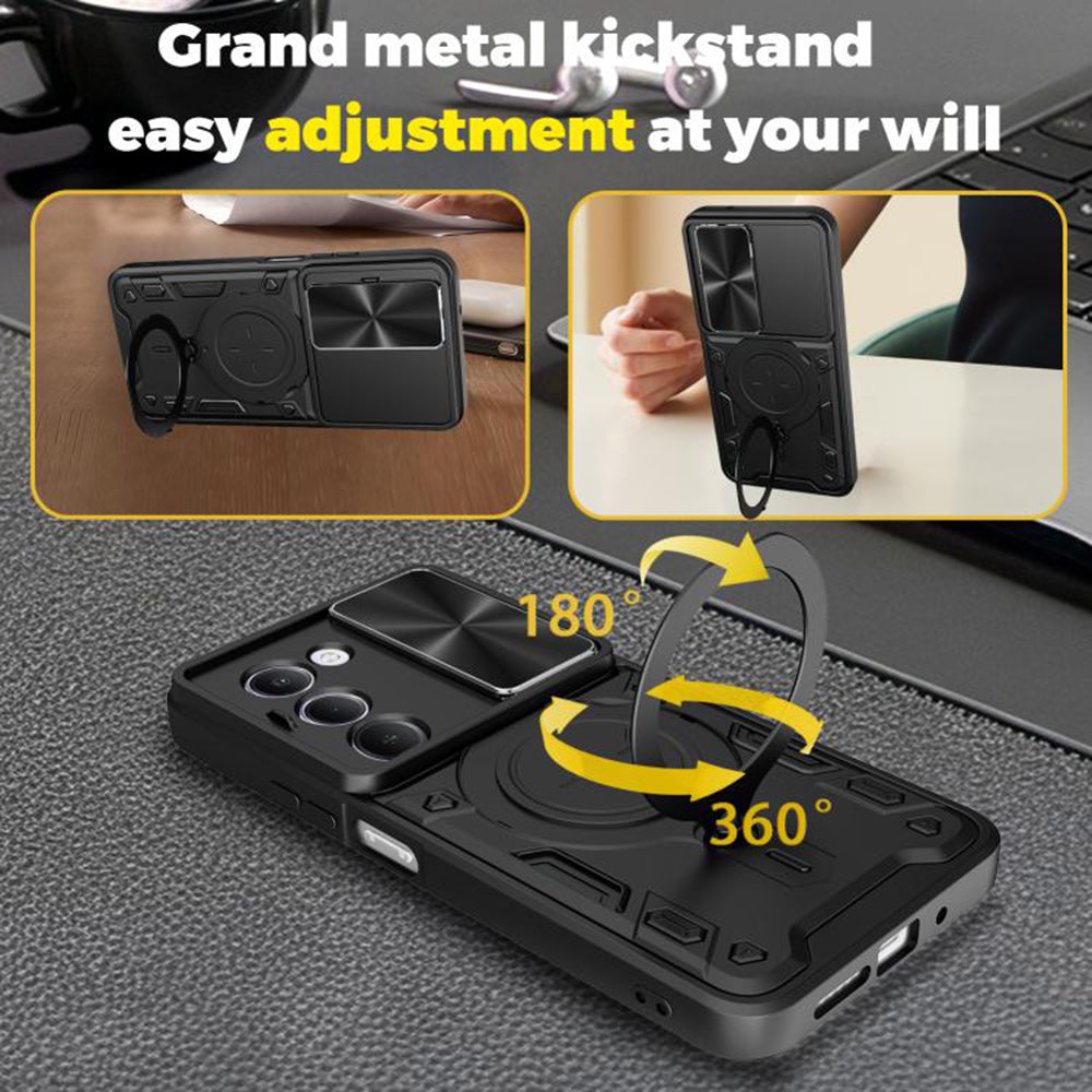 Husa pentru Huawei nova 14 Pro, Techsuit, CamGuard Pro, Neagra