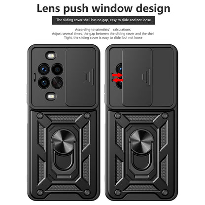 Husa pentru Huawei nova 14 Pro, Techsuit, CamShield, Albastra