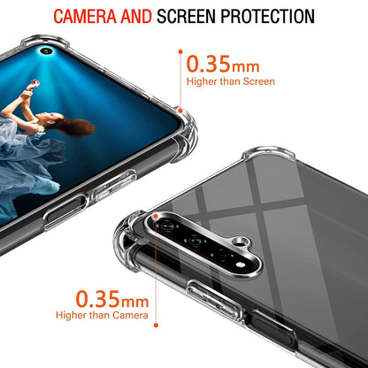 Husa pentru Huawei nova 5T / Honor 20, Techsuit, Shockproof Clear, Transparenta