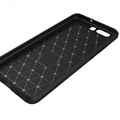 Husa pentru Huawei P10, Techsuit, Carbon, Neagra