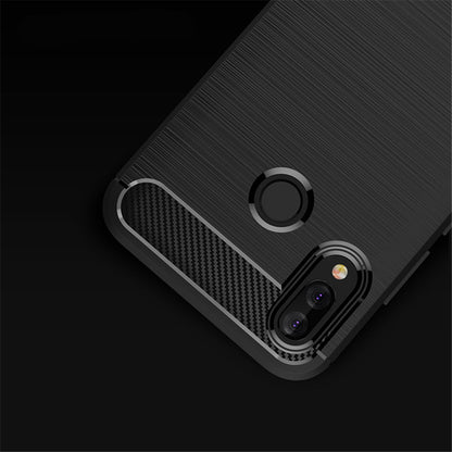 Husa pentru Huawei P20 Lite, Techsuit, Carbon, Neagra