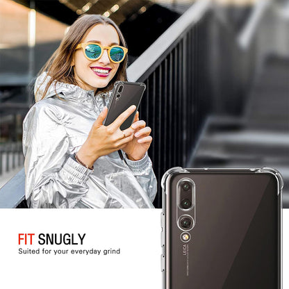 Husa pentru Huawei P20 Pro, Techsuit, Shockproof Clear, Transparenta