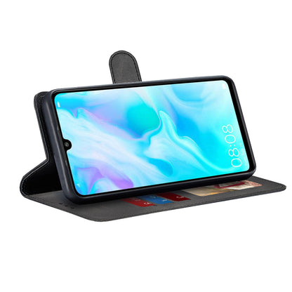 Husa pentru Huawei P30 lite New Edition / P30 lite, Techsuit, Diary Book, Neagra