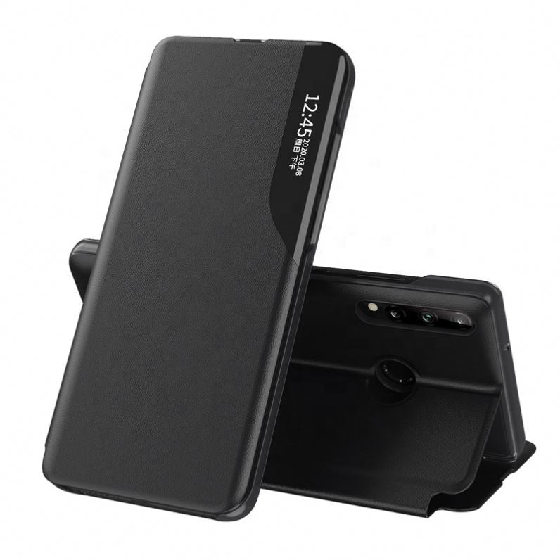 Husa pentru Huawei P30 lite New Edition / P30 lite, Techsuit, eFold, Neagra