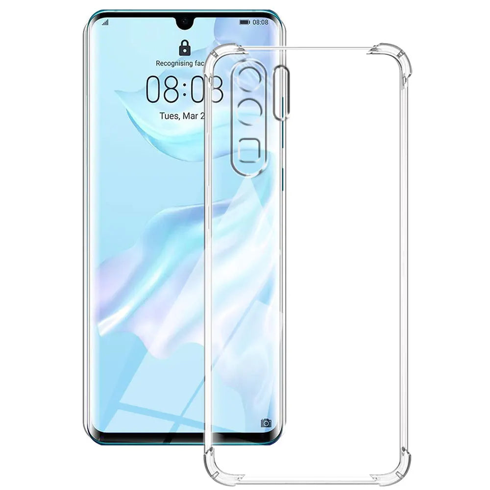 Husa pentru Huawei P30 Pro New Edition / P30 Pro, Techsuit, Shockproof Clear, Transparenta