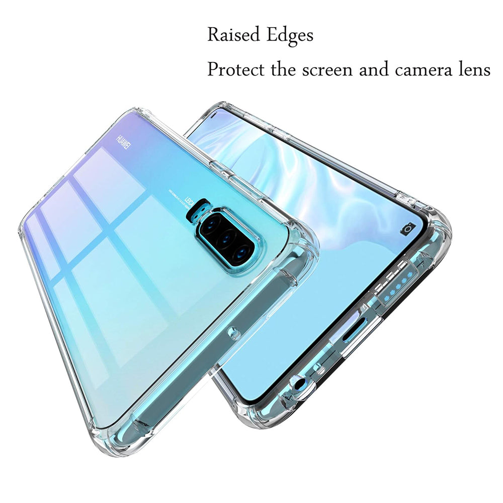 Husa pentru Huawei P30, Techsuit, Shockproof Clear, Transparenta
