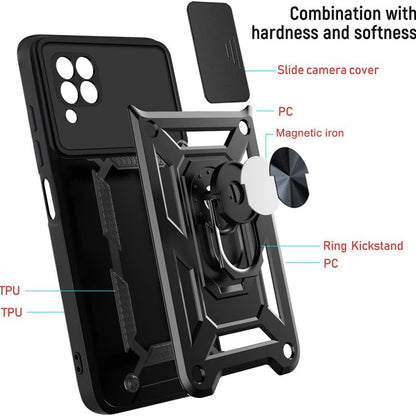 Husa pentru Huawei P40 lite 4G, Techsuit, CamShield, Neagra