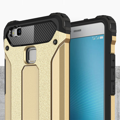 Husa pentru Huawei P9 lite (2016), Techsuit, Hybrid Armor, Neagra