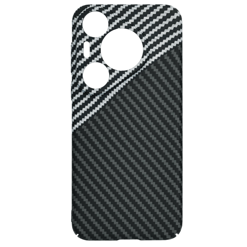 Husa pentru Huawei Pura 70 Pro, Techsuit, Carbonite FiberShell, Neagra Gri