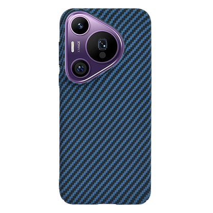 Husa pentru Huawei Pura 70 Pro, Techsuit, Carbonite FiberShell, Turcoaz