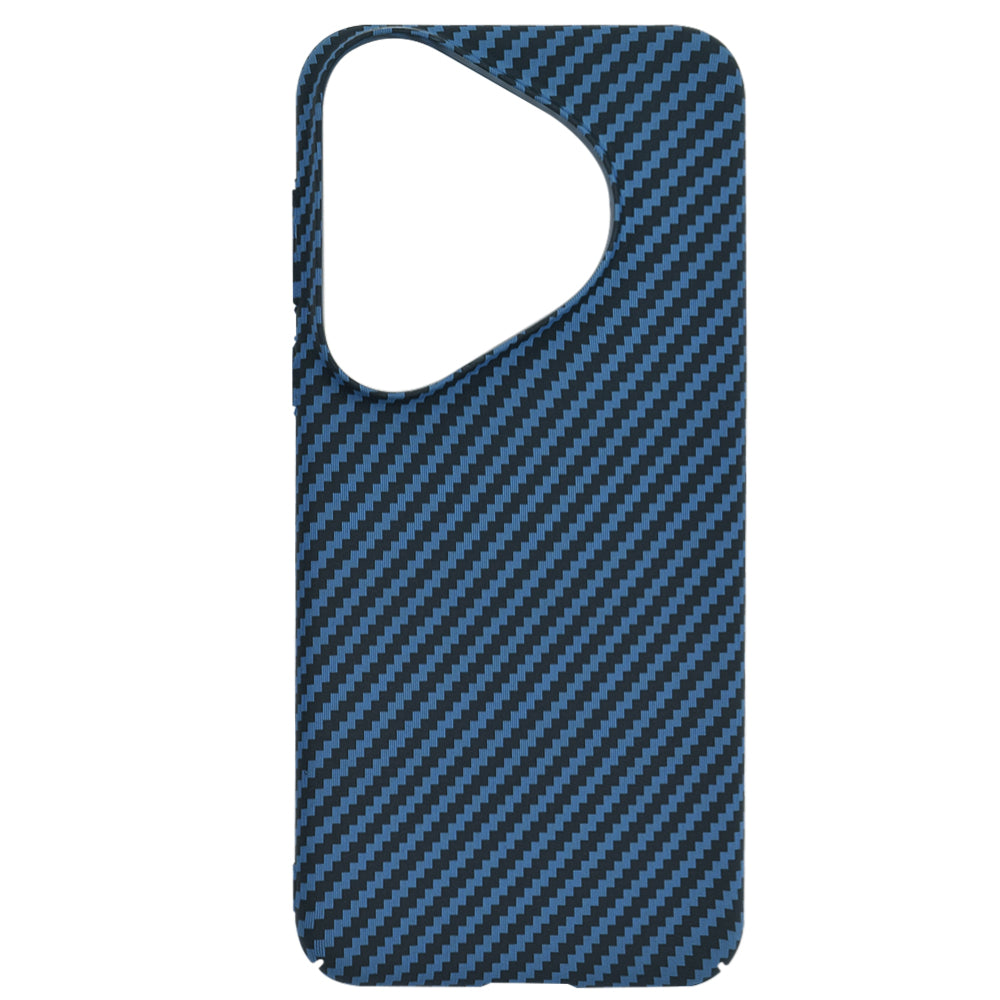 Husa pentru Huawei Pura 70 Pro, Techsuit, Carbonite FiberShell, Turcoaz
