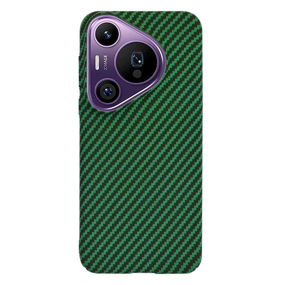 Husa pentru Huawei Pura 70 Pro, Techsuit, Carbonite FiberShell, Verde