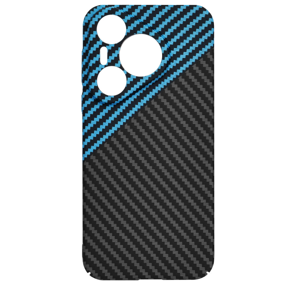 Husa pentru Huawei Pura 70, Techsuit, Carbonite FiberShell, Neagra Bleu