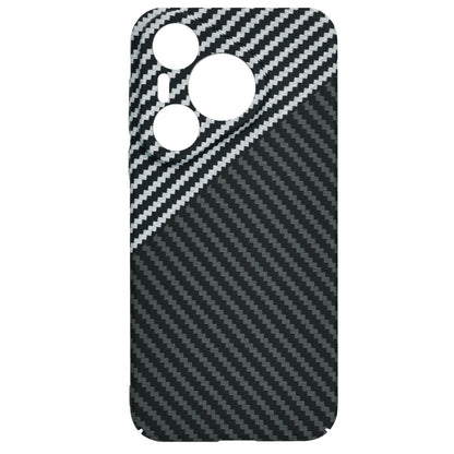 Husa pentru Huawei Pura 70, Techsuit, Carbonite FiberShell, Neagra Gri