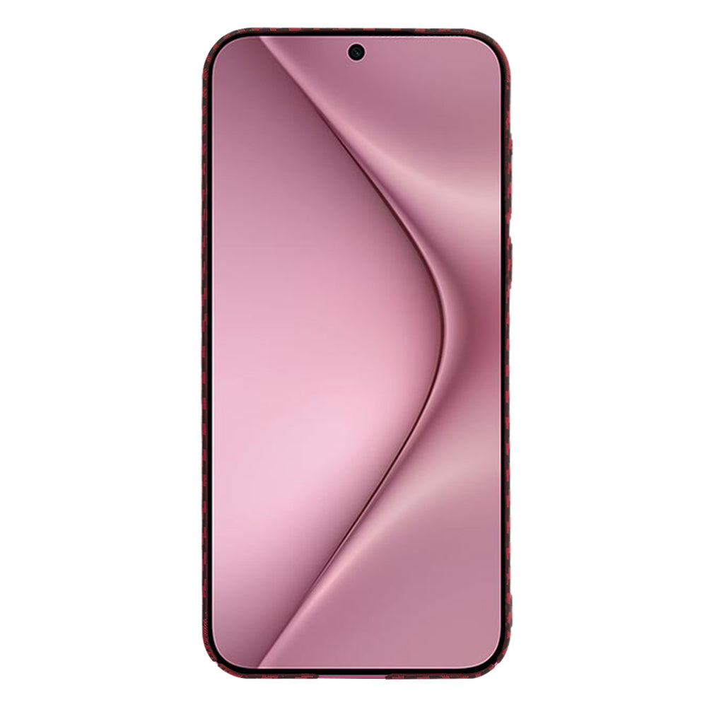 Husa pentru Huawei Pura 70, Techsuit, Carbonite FiberShell, Rosie