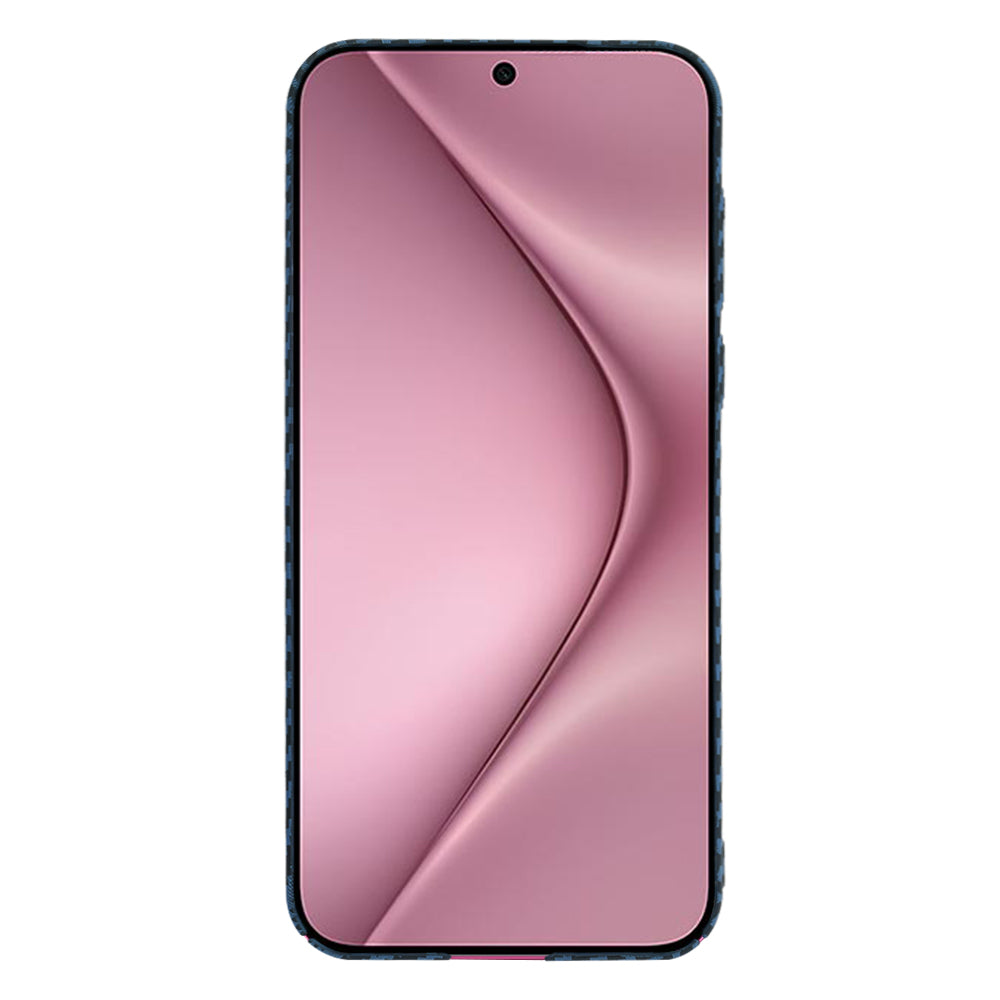 Husa pentru Huawei Pura 70, Techsuit, Carbonite FiberShell, Turcoaz