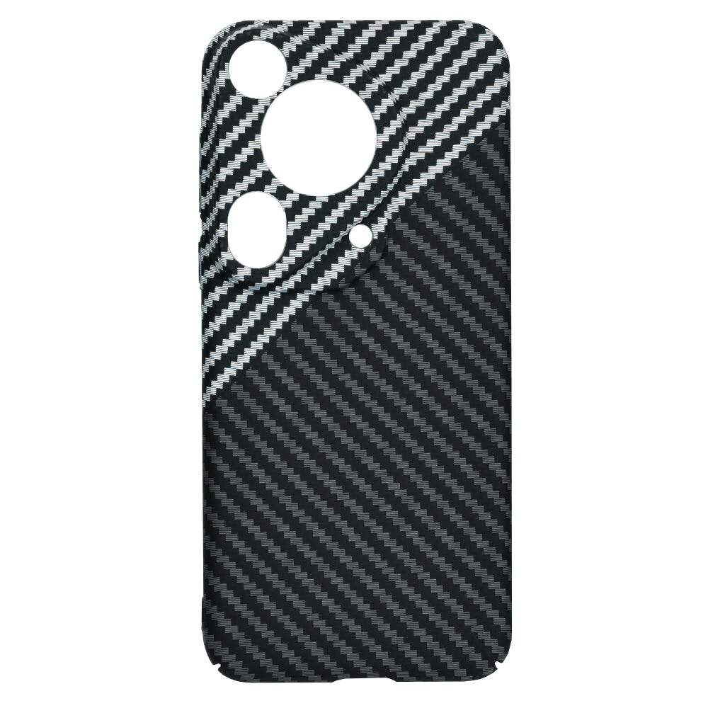 Husa pentru Huawei Pura 70 Ultra, Techsuit, Carbonite FiberShell, Neagra Gri