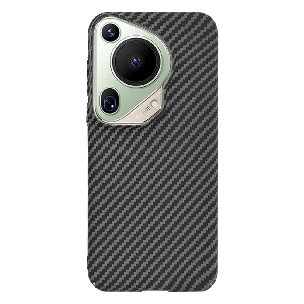 Husa pentru Huawei Pura 70 Ultra, Techsuit, Carbonite FiberShell, Neagra