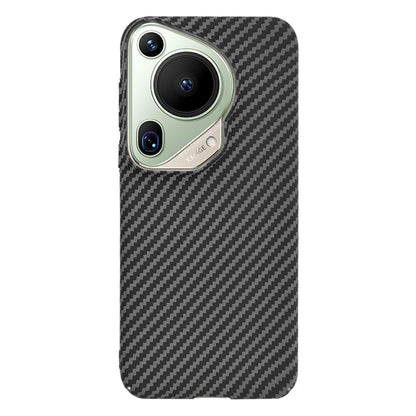 Husa pentru Huawei Pura 70 Ultra, Techsuit, Carbonite FiberShell, Neagra