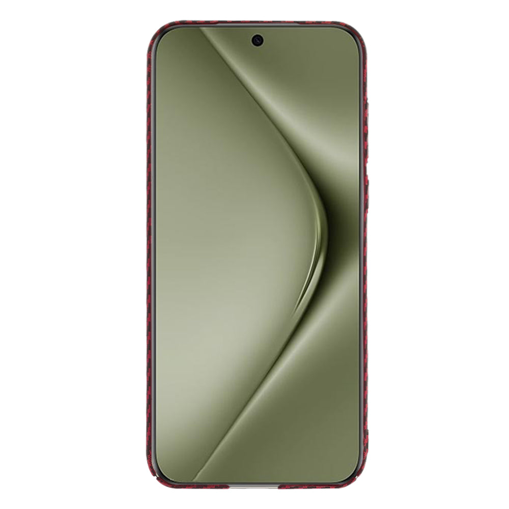 Husa pentru Huawei Pura 70 Ultra, Techsuit, Carbonite FiberShell, Rosie